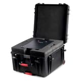 Valise de transport étanche IP67 pour démagnétiseur ASM240 Valise de transport ASM240 PRODEVICE - Valise de transport PRODEVICE pour démagnétiseur ASM240, ouverte avec le démagnétiseur calé dans la mousse