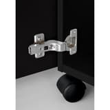 Charnière de porte et roulette pivotante du meuble du destructeur IDEAL 2604-75 CC