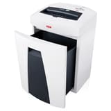 Destructeur de documents très confidentiels P5 Coupe croisée C18 Securio 1,9 x 15 mm HSM — Bac collecteur ouvert