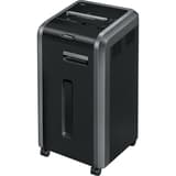Destructeur de documents P2 Coupe droite Powershred 225i 5,8 mm FELLOWES - Destructeur de documents Fellowes Powershred 225i vu de trois quarts gauche
