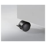 Destructeur de documents secrets P6 Coupe micro-particules Professional 614 0,8 x 12 mm équipé d'un huileur automatique DAHLE — Détails roulettes