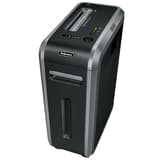 Destructeur de documents P2 Coupe droite Powershred 125i 5,8 mm FELLOWES - Dessus du destructeur de documents Fellowes Powershred 125i, avec la fente d'insertion et le panneau de commande