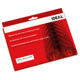 Lot de 18 feuilles de lubrification IDEAL — Base
