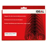 Lot de 18 feuilles de lubrification IDEAL — Vue de face