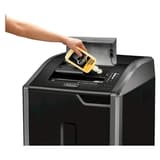 Destructeur de documents confidentiels P4 Coupe croisée Powershred 425Ci 4 x 30 mm avec huileur automatique FELLOWES — Détail lubrification automatique