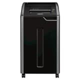 Destructeur de documents confidentiels P4 Coupe croisée Powershred 425Ci 4 x 30 mm avec huileur automatique FELLOWES — Vue de face