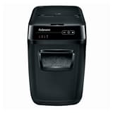 Destructeur de documents confidentiels P4 Coupe croisée Insertion papier automatique AutoMax 200C 4 x 38 mm avec insertion papier automatique FELLOWES — Vue de face