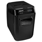 Destructeur de documents confidentiels P4 Coupe croisée Insertion papier automatique AutoMax 150C 4 x 38 mm avec insertion papier automatique FELLOWES — Vue de droite