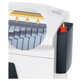 Destructeur de documents confidentiels P4 Coupe croisée B24 Securio 4,5 x 30 mm équipé d'un huileur automatique HSM — Détails huileur automatique