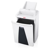 Destructeur de documents secrets P6 Coupe micro-particules Insertion papier automatique AF150 Securio AutoFeed 0,78 x 11 mm avec insertion papier automatique HSM — Bac collecteur ouvert