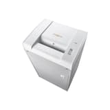 Destructeur de documents très secrets P7 Coupe micro-particules Professional 719 0,8 x 4,7 mm DAHLE - Vue de trois quarts du destructeur de documents DAHLE 719 Professional 0,8 x 4,7 mm, capot et panneau de commande