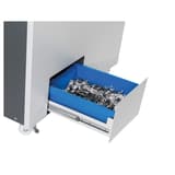 Destructeur de média HDS 150 StoreEx 40 mm HSM — Bac de récupération des déchets