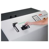 Destructeur de média HDS 150 StoreEx 40 mm HSM — Insertion disque dur