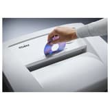 Destructeur de documents confidentiels P4 Coupe croisée Professional 406 4 x 40 mm DAHLE — Insertion cd