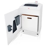 Destructeur de documents confidentiels P4 Coupe croisée Forte capacité Huileur automatique P44i Securio 3,9 x 40 mm Bloc de coupe CD (4 X 7 mm) HSM — Collecteur cd séparé