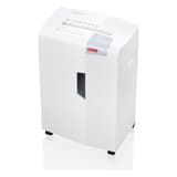 Destructeur de documents confidentiels P4 Coupe croisée X15 Shredstar 4 x 37 mm HSM - Destructeur de documents HSM shredstar X15, vu de trois quarts