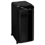 Destructeur de documents confidentiels P4 Coupe croisée Insertion papier automatique AutoMax 350C 4 x 38 mm avec insertion papier automatique FELLOWES — Vue de droite