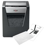 Destructeur de documents très confidentiels P5 Coupe croisée Momentum M510 2 x 15 mm REXEL — Avec feuilles de lubrification