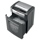 Destructeur de documents confidentiels P4 Coupe croisée Momentum X420 4 x 40 mm REXEL — Bac collecteur ouvert