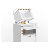 Destructeur de documents très confidentiels P5 Coupe croisée Forte capacité 4606 C/C 2 X 15 mm équipé d'un huileur automatique IDEAL — Vue de droite