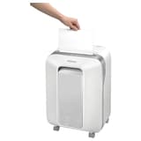Destructeur de documents très confidentiels P5 Coupe croisée Powershred LX201 2 x 12 mm blanc FELLOWES — Insertion papier