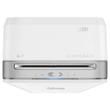 Destructeur de documents très confidentiels P5 Coupe croisée Powershred LX201 2 x 12 mm blanc FELLOWES — Vue de dessus
