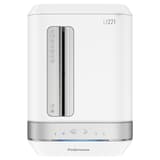 Destructeur de documents très confidentiels P5 Coupe croisée Powershred LX221 2 x 12 mm Blanc FELLOWES — Vue de dessus