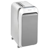 Destructeur de documents très confidentiels P5 Coupe croisée Powershred LX221 2 x 12 mm Blanc FELLOWES — Vue de droite