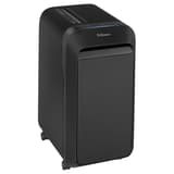 Destructeur de documents très confidentiels P5 Coupe croisée Powershred LX221 2 x 12 mm noir FELLOWES — Vue de droite