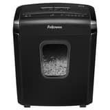 Destructeur de documents confidentiels P4 Coupe croisée Powershred 6M 4 x 12 mm FELLOWES — Vue de face