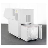 Destructeur de documents P3 Coupe croisée Forte capacité 5009 C/C 6 X 50 mm IDEAL — Bac collecteur ouvert