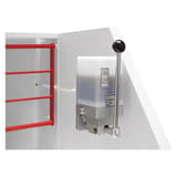 Destructeur de documents P3 Coupe croisée Forte capacité 5009 C/C 6 X 50 mm IDEAL — Details huileur automatique