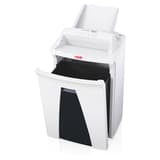 Destructeur de documents très confidentiels P5 Coupe croisée Insertion papier automatique AF300 Securio AutoFeed 1,9 x 15 mm avec insertion papier automatique HSM — Bac collecteur ouvert