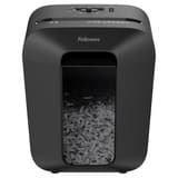 Destructeur de documents confidentiels P4 Coupe croisée Powershred LX45 4 x 37 mm FELLOWES — Fenêtre de visualisation du remplissage du bac - destructeur de papier fellowes