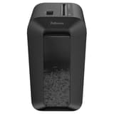 Destructeur de documents confidentiels P4 Coupe croisée Powershred LX65 4 x 40 mm FELLOWES — Vue de face - Fenêtre de visualisation du remplissage du bac - destructeur de papier fellowes