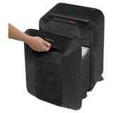 Destructeur de documents confidentiels P4 Coupe croisée Powershred LX200 Mini-Cut 4 x 12 mm FELLOWES — Bac extractible