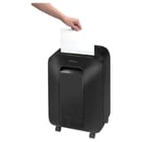 Destructeur de documents confidentiels P4 Coupe croisée Powershred LX200 Mini-Cut 4 x 12 mm FELLOWES — Insertion papier
