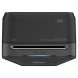 Destructeur de documents confidentiels P4 Coupe croisée Powershred LX200 Mini-Cut 4 x 12 mm FELLOWES — Vue de dessus