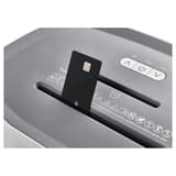 Destructeur de documents très confidentiels P5 Coupe croisée PaperSAFE PS420 2 x 15 mm DAHLE — Insertion carte de crédit