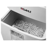Destructeur de documents très confidentiels P5 Coupe croisée Deskside 504P 2 x 15 mm DAHLE — Bac collecteur extractible