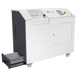 Destructeur de médias Destructeur de médias StoreEx HDS 230 - 20 x 40-50 mm avec tiroir à déchets HSM — Collecteur ouvert