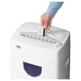 Destructeur de documents confidentiels P4 Coupe croisée 1500 CP4 4 x 33 mm INTIMUS — Insertion carte plastique
