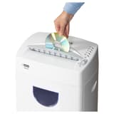 Destructeur de documents confidentiels P4 Coupe croisée 1500 CP4 4 x 33 mm INTIMUS — Insertion cd