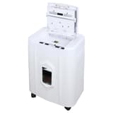 Destructeur de documents confidentiels P4 Coupe croisée AutoShred 140 CP4 4 x 12 mm insertion papier automatique INTIMUS — Bac insertion automatique ouvert