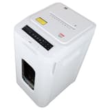 Destructeur de documents confidentiels P4 Coupe croisée AutoShred 400 CP4 4 x 12 mm insertion papier automatique INTIMUS — Vue de dessus