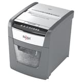 Destructeur de documents confidentiels P4 Coupe croisée Insertion papier automatique Optimum Autofeed+ 50X 4 x 28 mm avec insertion papier automatique REXEL — Base