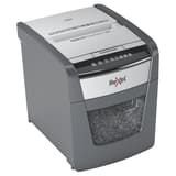 Destructeur de documents confidentiels P4 Coupe croisée Insertion papier automatique Optimum Autofeed+ 50X 4 x 28 mm avec insertion papier automatique REXEL — Vue de droite