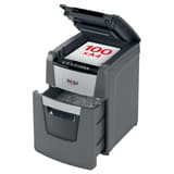 Destructeur de documents très confidentiels P5 Coupe croisée Insertion papier automatique Optimum Autofeed+ 100M 2 x 15 mm avec insertion papier automatique REXEL — Capacité insertion papier automatique