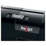 Destructeur de documents confidentiels P4 Coupe croisée Secure X6 4 x 40 mm REXEL — Détails boutons