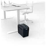 Destructeur de documents confidentiels P4 Coupe croisée Secure X6-SL 4 x 40 mm REXEL — Comparaison taille réelle